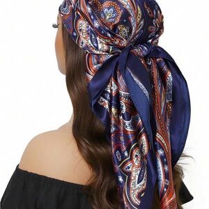 Silk Head Scarf